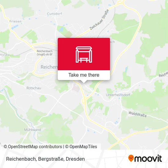 Карта Reichenbach, Bergstraße