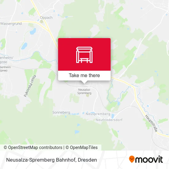 Карта Neusalza-Spremberg Bahnhof
