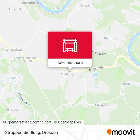 Карта Struppen Siedlung