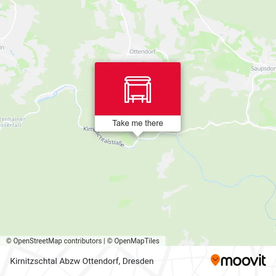 Карта Kirnitzschtal Abzw Ottendorf