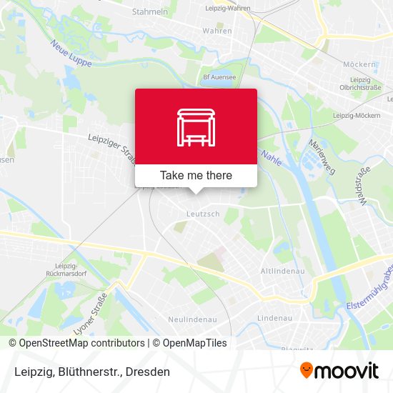 Карта Leipzig, Blüthnerstr.