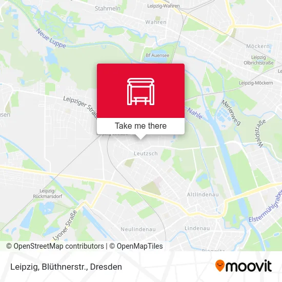 Карта Leipzig, Blüthnerstr.