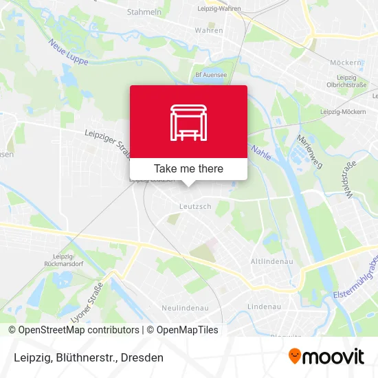 Карта Leipzig, Blüthnerstr.