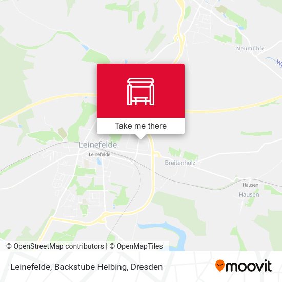 Карта Leinefelde, Backstube Helbing