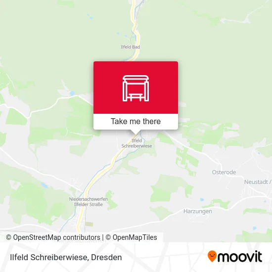 Карта Ilfeld Schreiberwiese