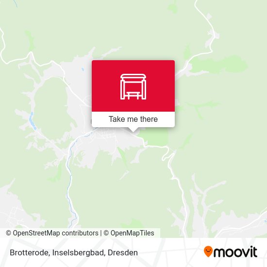 Карта Brotterode, Inselsbergbad