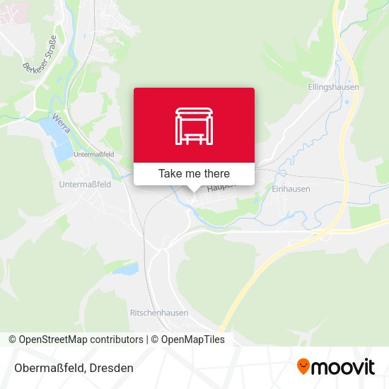 Карта Obermaßfeld