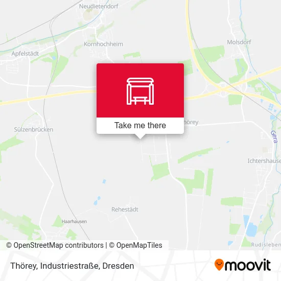 Карта Thörey, Industriestraße