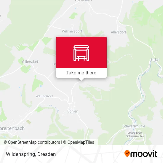 Карта Wildenspring