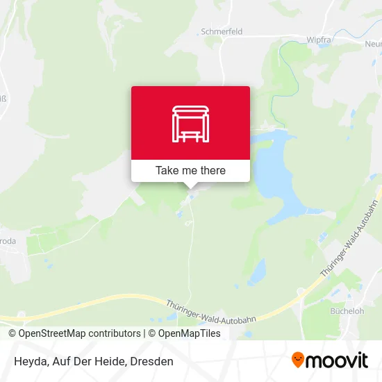 Карта Heyda, Auf Der Heide