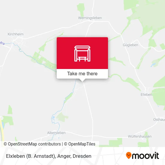 Карта Elxleben (B. Arnstadt), Anger