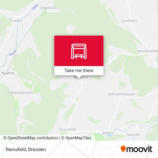 Карта Reinsfeld