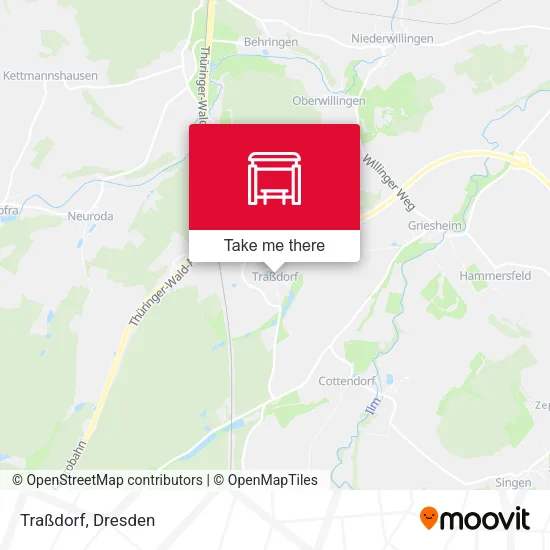 Карта Traßdorf