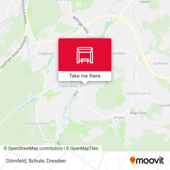 Карта Dörnfeld, Schule
