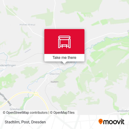 Карта Stadtilm, Post