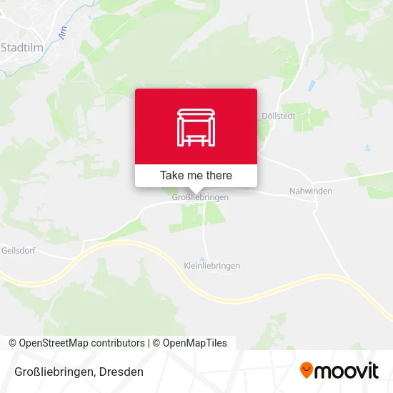 Карта Großliebringen