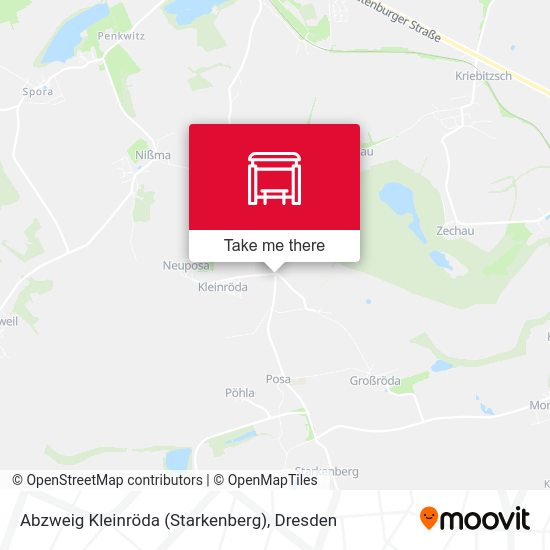 Карта Abzweig Kleinröda (Starkenberg)