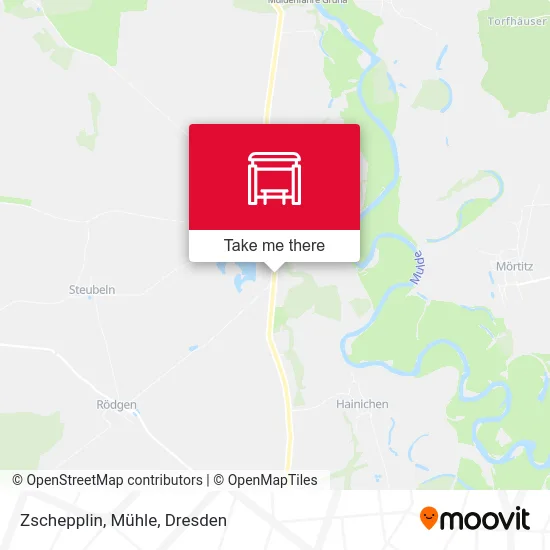 Карта Zschepplin, Mühle