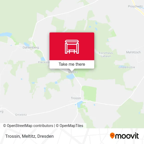 Карта Trossin, Meltitz