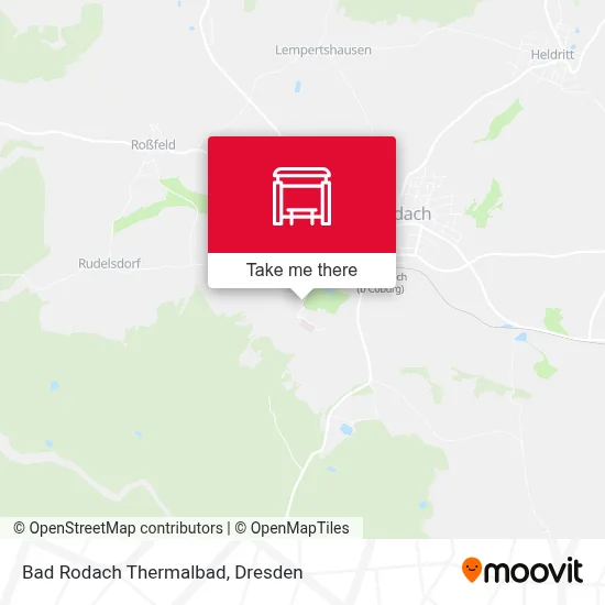 Bad Rodach Thermalbad map