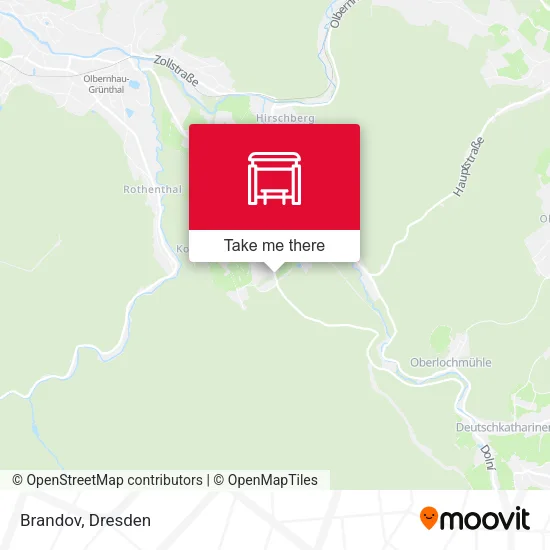 Карта Brandov