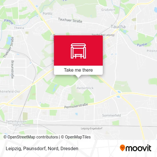 Карта Leipzig, Paunsdorf, Nord