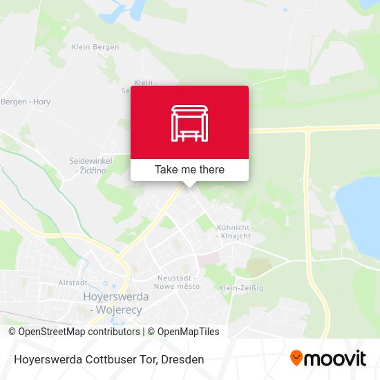 Карта Hoyerswerda Cottbuser Tor