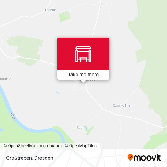 Карта Großtreben