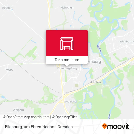 Карта Eilenburg, am Ehrenfriedhof