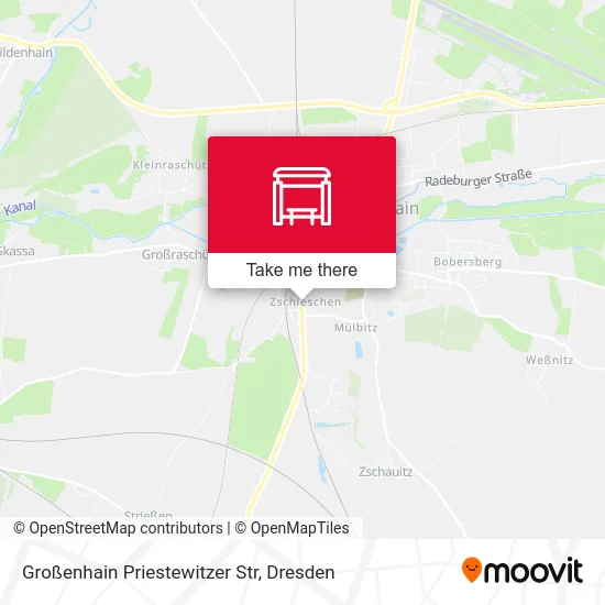 Карта Großenhain Priestewitzer Str