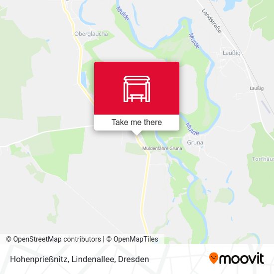 Карта Hohenprießnitz, Lindenallee