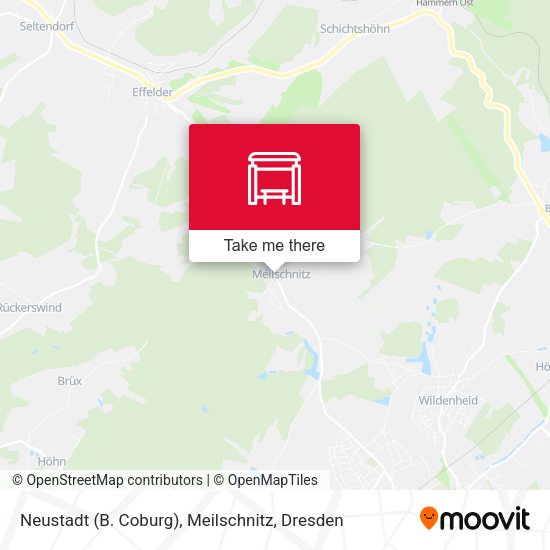 Карта Neustadt (B. Coburg), Meilschnitz