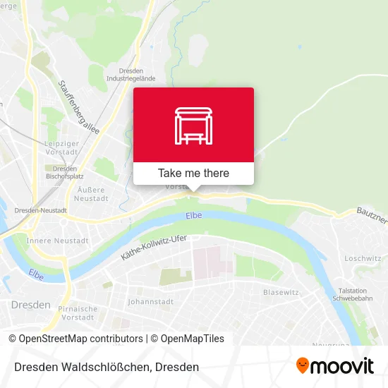 Карта Dresden Waldschlößchen