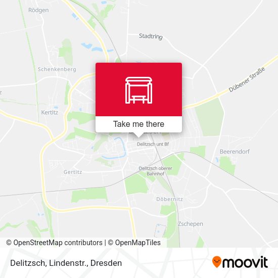 Карта Delitzsch, Lindenstr.