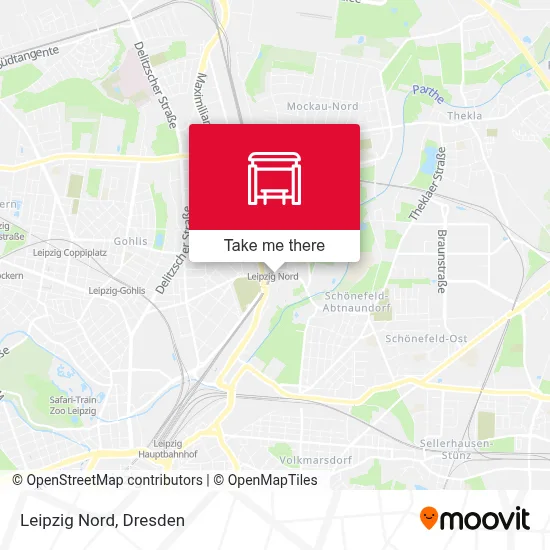 Leipzig Nord map