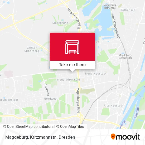 Magdeburg, Kritzmannstr. map