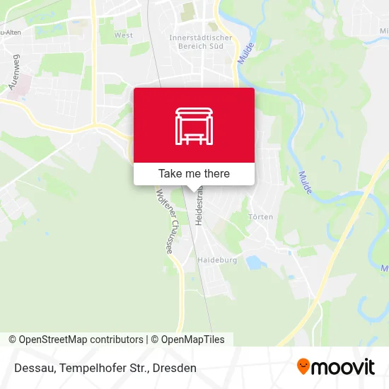 Dessau, Tempelhofer Str. map