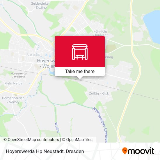 Карта Hoyerswerda Hp Neustadt
