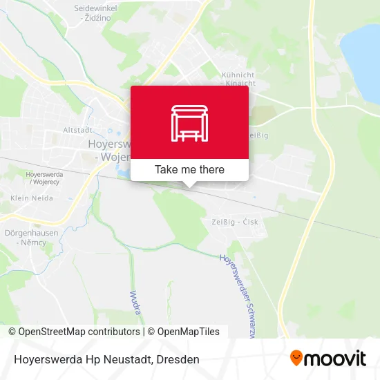 Карта Hoyerswerda Hp Neustadt