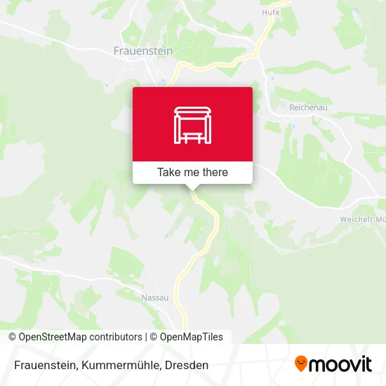 Карта Frauenstein, Kummermühle