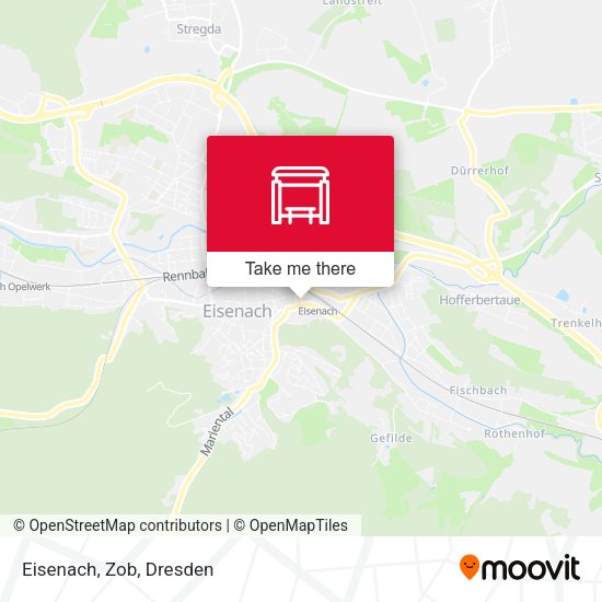 Карта Eisenach, Zob