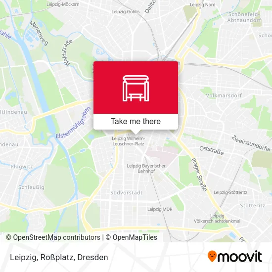 Карта Leipzig, Roßplatz