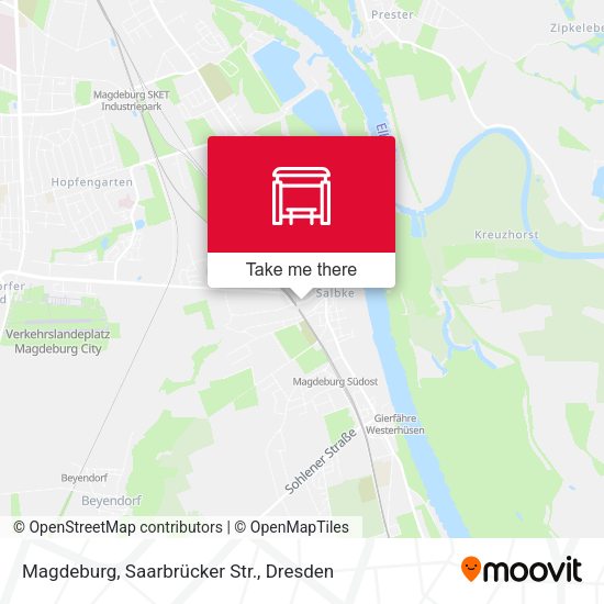 Карта Magdeburg, Saarbrücker Str.
