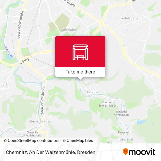 Карта Chemnitz, An Der Walzenmühle