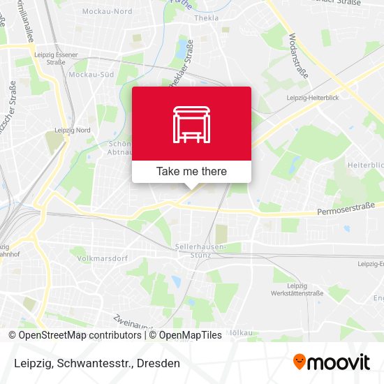 Карта Leipzig, Schwantesstr.