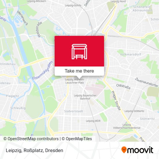 Карта Leipzig, Roßplatz
