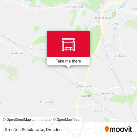 Карта Strießen Schulstraße