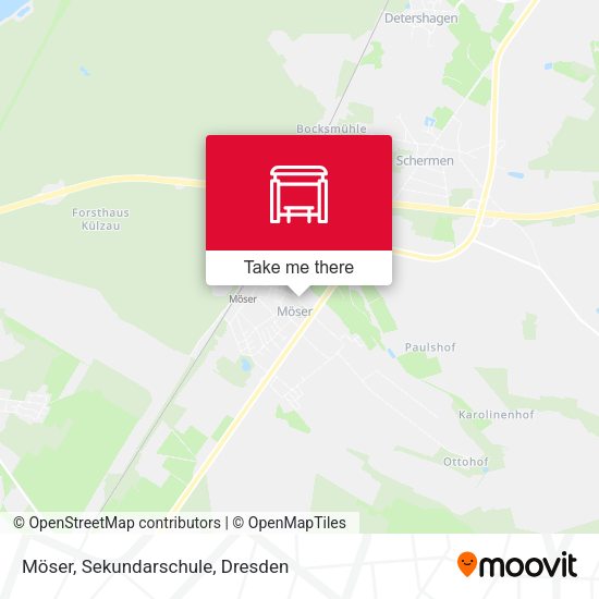 Карта Möser, Sekundarschule