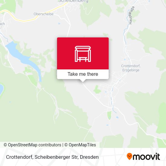 Карта Crottendorf, Scheibenberger Str