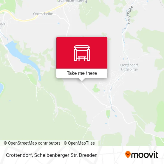 Карта Crottendorf, Scheibenberger Str